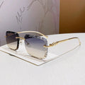 Crystal Edge Gradient Glasses