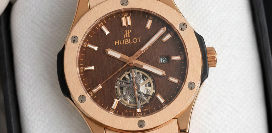 Hublot Brown Watch for Men