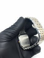 Men Arabic Dialer Watch Stainless Steel