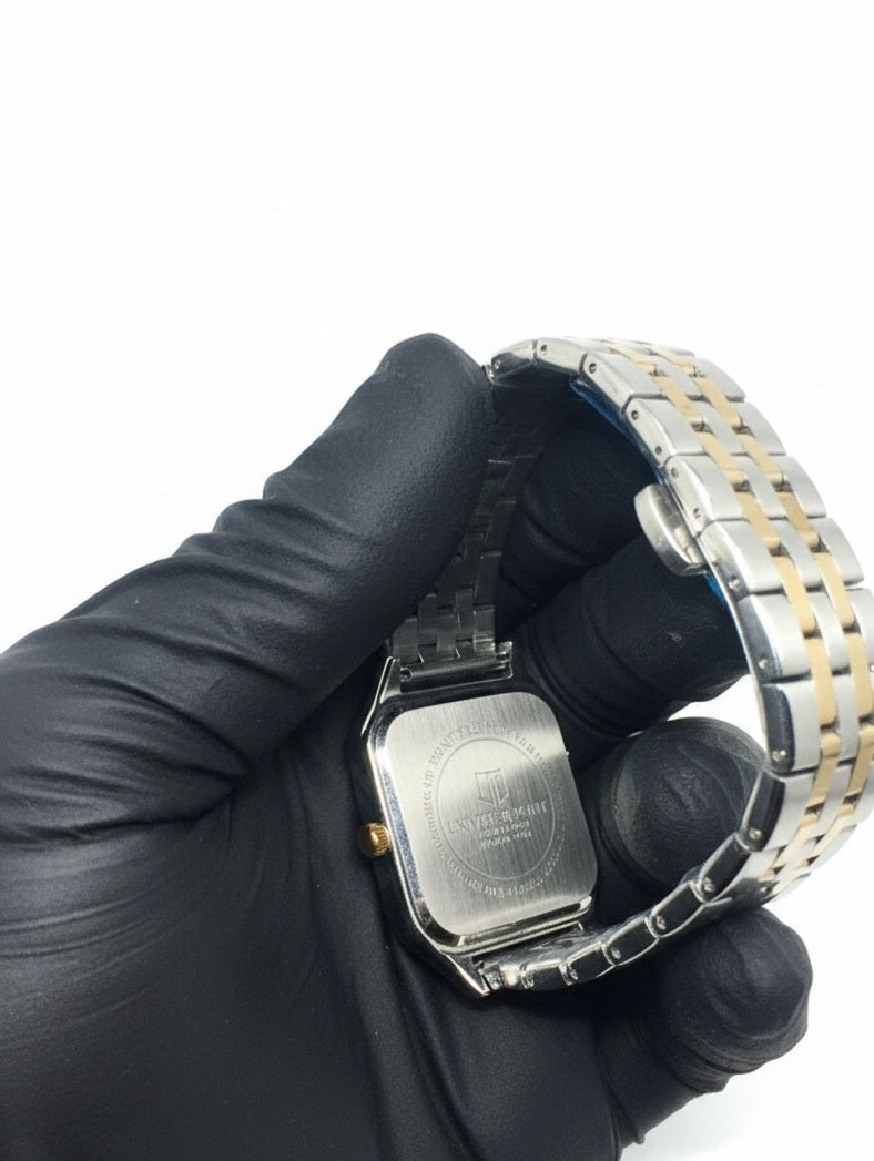 Men Arabic Dialer Watch Stainless Steel