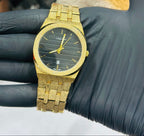 Gold watch 