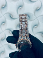 Rose Gold Watch with Diamond Accents